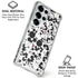 Disney Mickey Mouse Face Pattern Galaxy S25 Ultra Clear Case