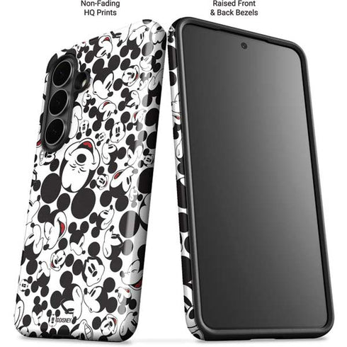 Disney Mickey Mouse Face Pattern Galaxy S26 Impact Case