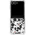 Disney Mickey Mouse Face Pattern Galaxy Z Flip7 Clear Case