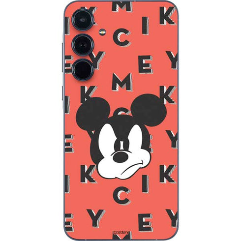 Disney Mickey Mouse Grumpy Face Galaxy A35 5G Skin