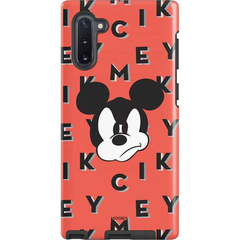 Disney Mickey Mouse Grumpy Face Galaxy Cases
