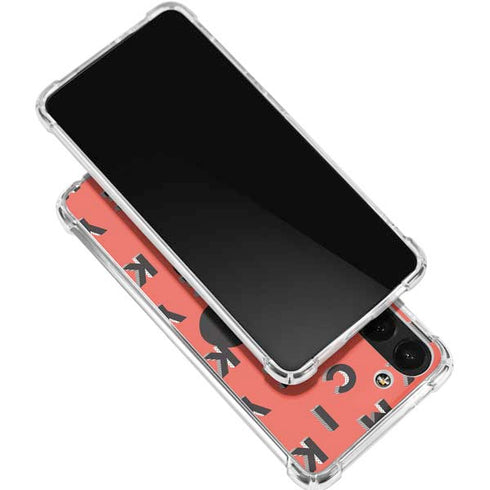 Disney Mickey Mouse Grumpy Face Galaxy S24 FE Clear Case