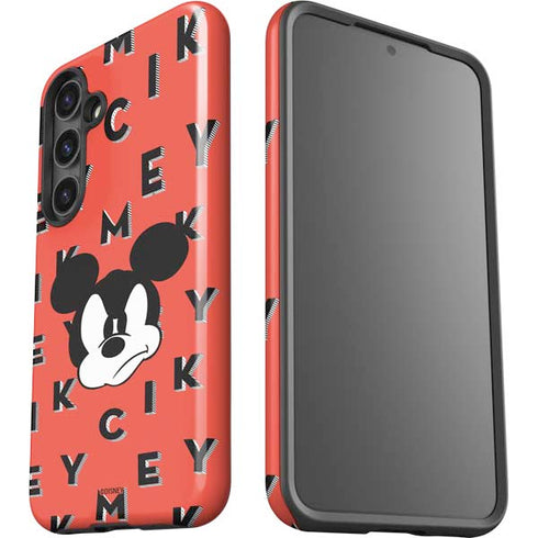 Disney Mickey Mouse Grumpy Face Galaxy S25 Impact Case