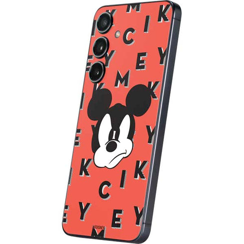 Disney Mickey Mouse Grumpy Face Galaxy S25 Plus Skin