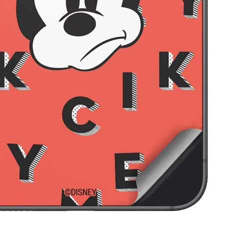 Disney Mickey Mouse Grumpy Face Galaxy S25 Skin