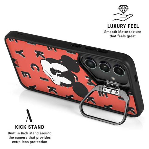 Disney Mickey Mouse Grumpy Face Galaxy S24 Ultra Kickstand Case