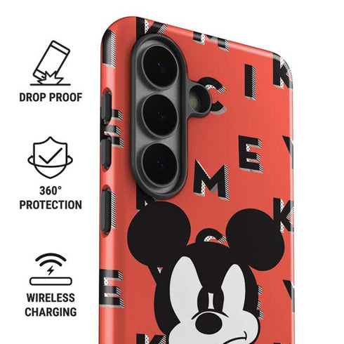 Disney Mickey Mouse Grumpy Face Galaxy S26 Plus Impact Case