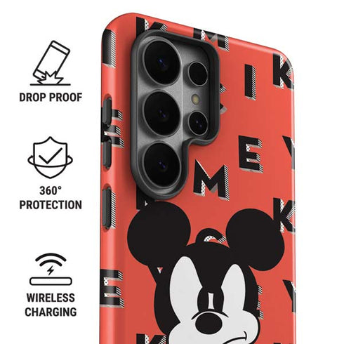 Disney Mickey Mouse Grumpy Face Galaxy S26 Ultra Impact Case