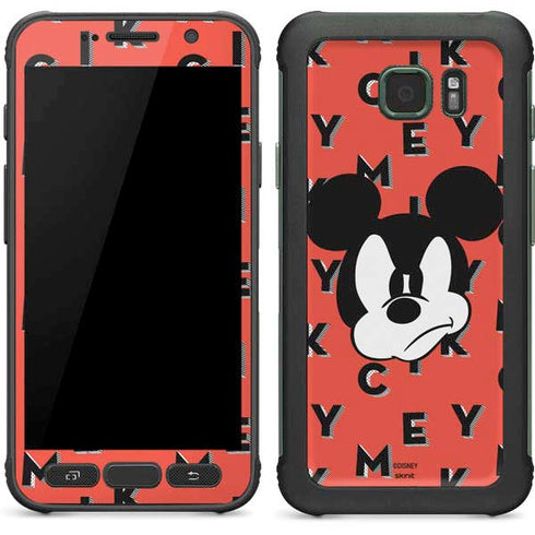 Disney Mickey Mouse Grumpy Face Galaxy S7 Active Skin