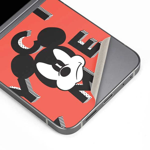 Disney Mickey Mouse Grumpy Face Galaxy Z Flip6 Skin