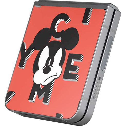Disney Mickey Mouse Grumpy Face Galaxy Z Flip6 Skin