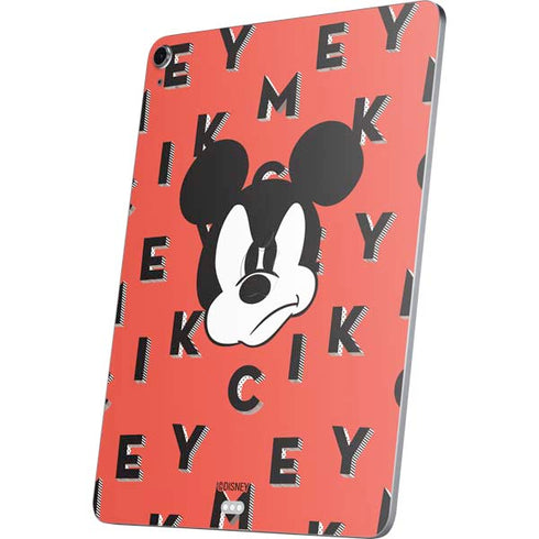 Disney Mickey Mouse Grumpy Face Apple iPad Air Skin