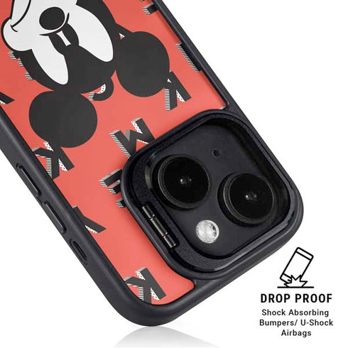 Disney Mickey Mouse Grumpy Face iPhone 14 Kickstand Case