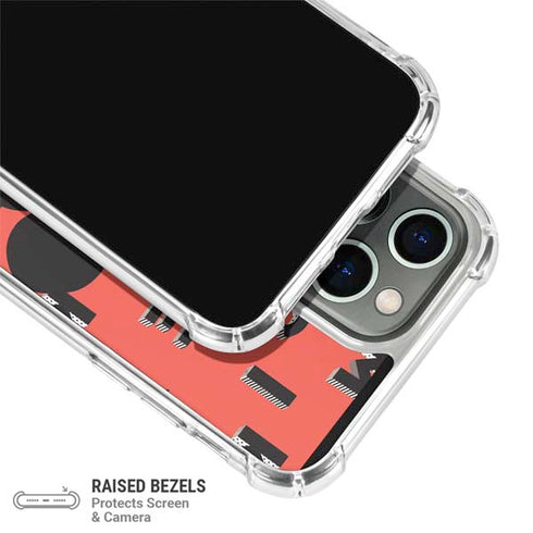 Disney Mickey Mouse Grumpy Face iPhone 15 Pro Max Clear Case