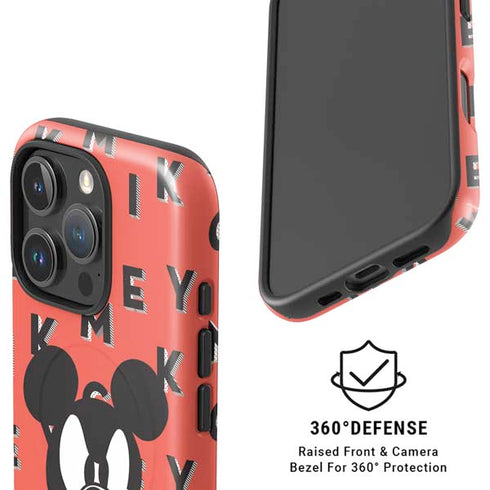 Disney Mickey Mouse Grumpy Face iPhone 16 Pro Magsafe Impact Case
