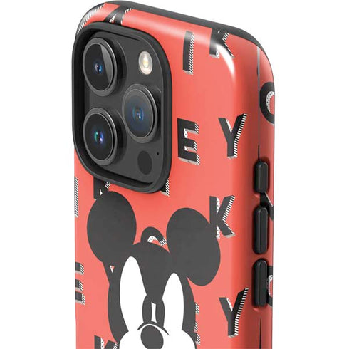 Disney Mickey Mouse Grumpy Face iPhone 16 Pro Max Impact Case
