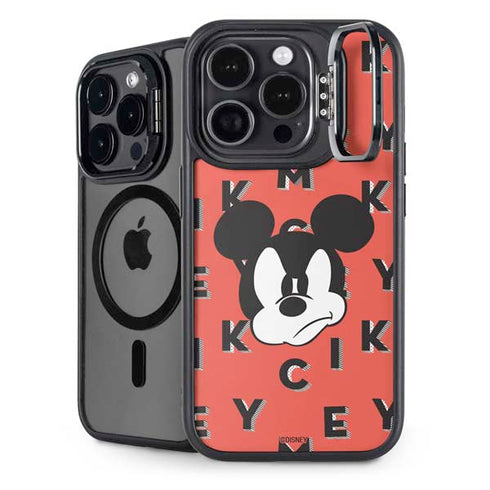 Disney Mickey Mouse Grumpy Face iPhone 16 Pro Max Kickstand Case