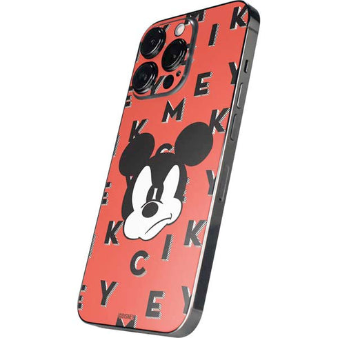 Disney Mickey Mouse Grumpy Face iPhone 16 Pro Max Skin