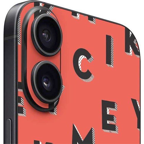 Disney Mickey Mouse Grumpy Face iPhone 16 Skin