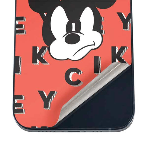 Disney Mickey Mouse Grumpy Face iPhone 16 Skin