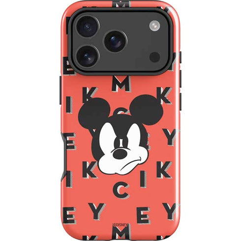 Disney Mickey Mouse Grumpy Face iPhone 18 Pro Impact Case