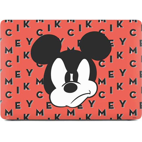 Disney Mickey Mouse Grumpy Face Apple MacBook Air Skin