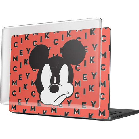 Disney Mickey Mouse Grumpy Face MacBook Pro 14in (2021-24) Case plus Skin