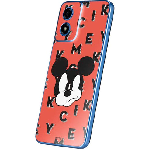 Disney Mickey Mouse Grumpy Face Moto G Play 4G (2024) Skin