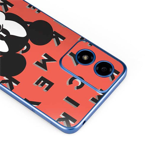 Disney Mickey Mouse Grumpy Face Moto G Play 4G (2024) Skin