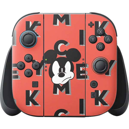 Disney Mickey Mouse Grumpy Face Nintendo Switch 2 (2025) Joy-Con Controller Skin