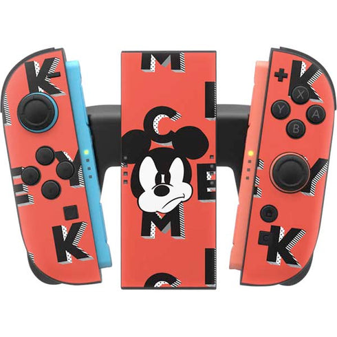 Disney Mickey Mouse Grumpy Face Nintendo Switch 2 (2025) Joy-Con Controller Skin