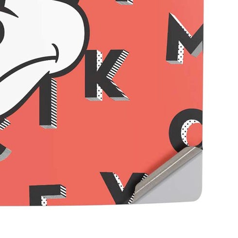 Disney Mickey Mouse Grumpy Face PS5 Pro Disk Console Skin