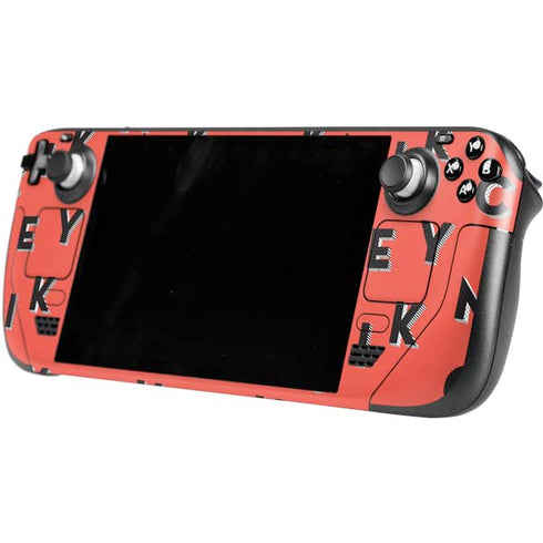 Disney Mickey Mouse Grumpy Face Steam Deck Handheld Gaming Computer OLED Skin