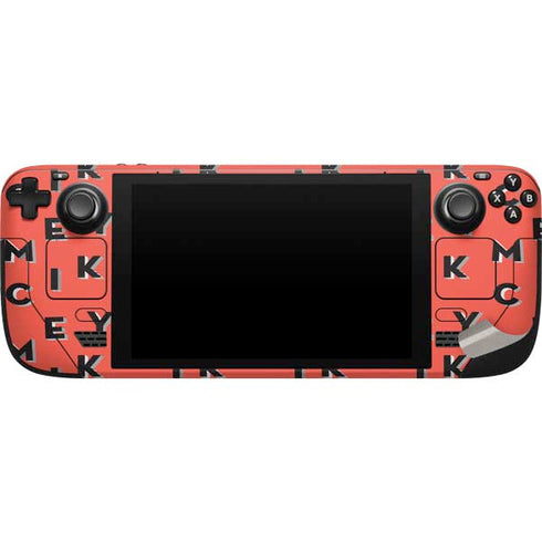 Disney Mickey Mouse Grumpy Face Steam Deck Handheld Gaming Computer Skin