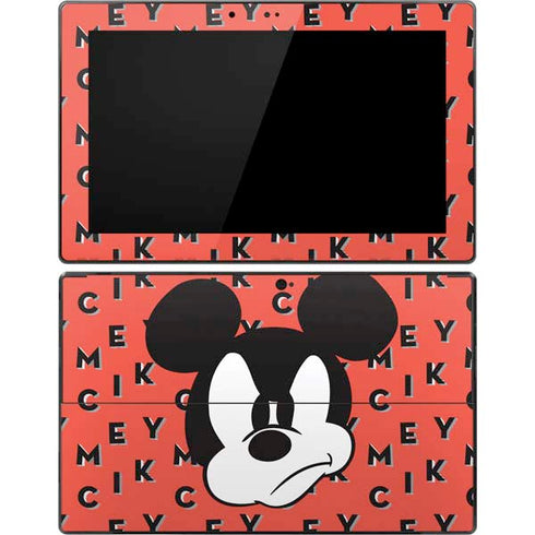 Disney Mickey Mouse Grumpy Face Surface Pro Tablet Skin