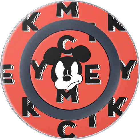 Disney Mickey Mouse Grumpy Face Wireless Charger Skin