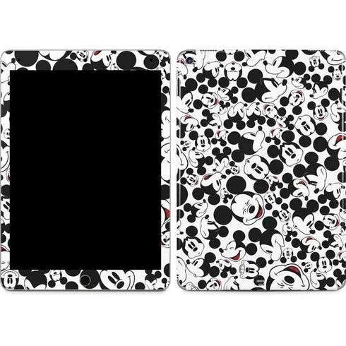 Disney Mickey Mouse Face Pattern iPad Skins