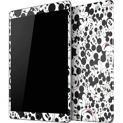 Disney Mickey Mouse Face Pattern iPad Skins
