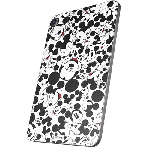 Disney Mickey Mouse Face Pattern Apple iPad Mini Skin