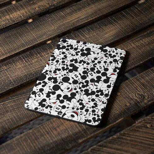 Disney Mickey Mouse Face Pattern Apple iPad Pro Skin