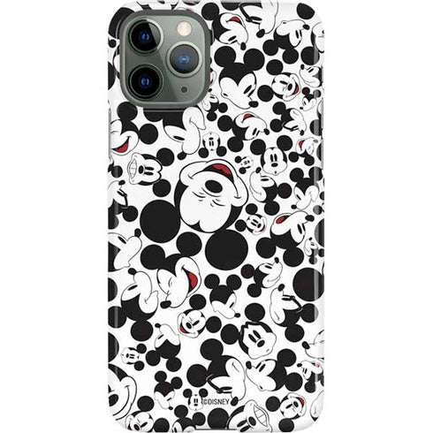 Disney Mickey Mouse Face Pattern iPhone 11 Pro Lite Case