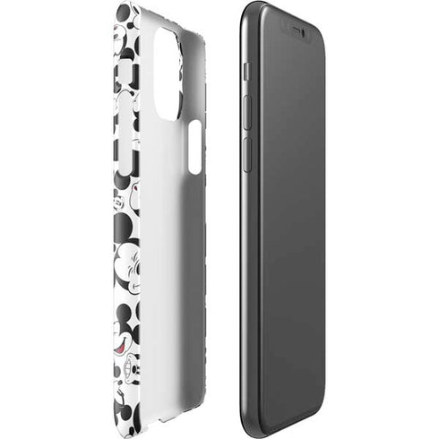 Disney Mickey Mouse Face Pattern iPhone 11 Pro Lite Case