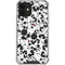 Disney Mickey Mouse Face Pattern iPhone 12 Clear Case
