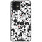 Disney Mickey Mouse Face Pattern iPhone 12 Mini Clear Case