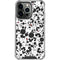 Disney Mickey Mouse Face Pattern iPhone 13 Pro Clear Case