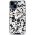 Disney Mickey Mouse Face Pattern iPhone 14 Clear Case