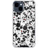 Disney Mickey Mouse Face Pattern iPhone 15 Clear Case