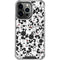 Disney Mickey Mouse Face Pattern iPhone 16 Pro Clear Case
