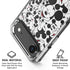 Disney Mickey Mouse Face Pattern iPhone 17 Air Clear Case