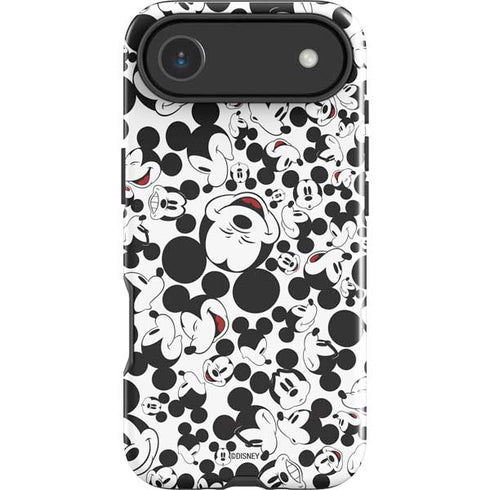 Disney Mickey Mouse Face Pattern iPhone 17 Air Impact Case